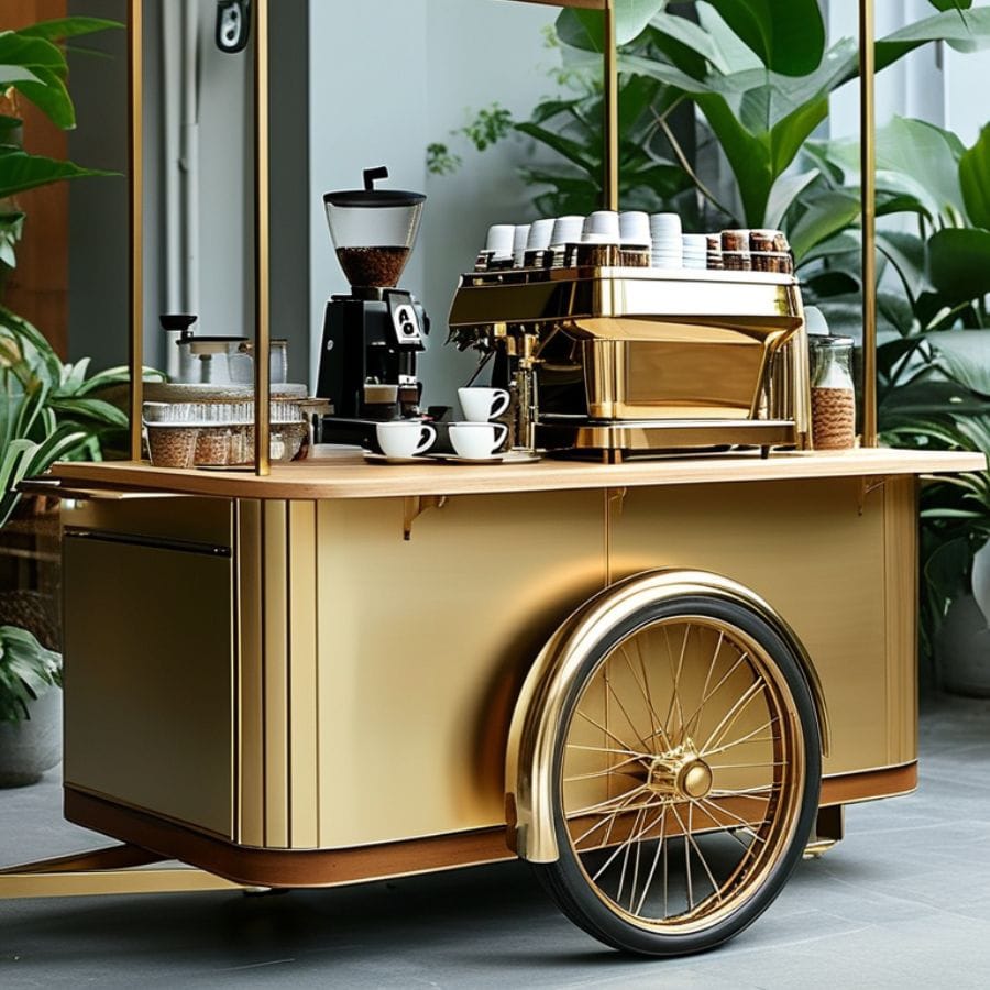 عربة القهوة / Coffee cart عربة القهوة / Coffee cart